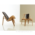 Bentwood Lounge Tolster Living Hans Wegner Style